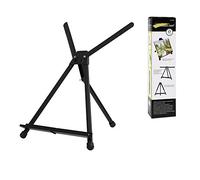Conda Chevalet de table pliable en aluminium avec pieds en caoutchouc pour peinture, croquis, exposition, mariage, 50 x 61 cm, double bras