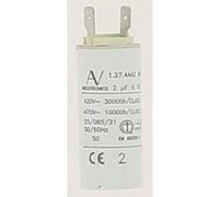 Condensateur 2. 0uf 470vac, elm leblanc, ref 87387029220 G