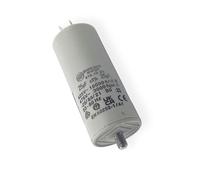 Condensateur à cosses 25 uF universel - Condensateur permanent pour appareils électriques - 450 V - Dimensions 40X94 vis M8 écrou et cosses - Adapté aux appareils ménagers - Fabrication européenne
