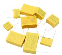 Condensateur à film polypropylène 275 V CA 100 pièces x2 0,01 UF 0,1 UF 0,15 UF 0,022 UF 0,22 UF 0,33 0,47 0,56 0,68 1,2 UF 104 K 1 UF 3,3 UF 4,7 UF(1.2UF 27.5mm)