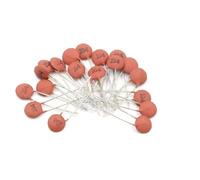 Condensateur céramique 50V, 100 pièces, 1pF 2pF 3pF 4pF 5pF 6pF 7pF 8pF 10pF 12pF 15pF 18pF 20pF 22pF 27pF 30pF 33pF 39pF 40pF 47pF 56pF(3pF)