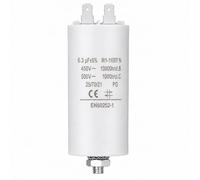 Condensateur de démarrage pour moteur électrique 450 VCA, 6.3 uF