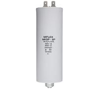 Condensateur de Moteur 40 μF 450 V 45 x 119 mm - Filetage M8 ; Miflex ; 40 μF