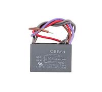 Condensateur de ventilateur de plafond CBB61 5 fils 5 vitesses Condensateur de démarrage 4,5UF+6UF+5UF/4,5UF+6U+6U/5UF+5UF+5UF/4UF+4UF+2,5UF/4UF+6UF+5UF (4UF+6UF+5UF)