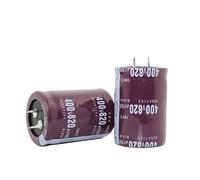 Condensateur électrolytique 2 Pcs-20 Pcs 400V820UF Condensateur 820UF 400V 35 * 50 Mm Appareils électroniques (Size : 12PCS)