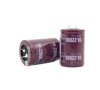 Condensateur électrolytique 20PCS-2PCS 50V 22000UF 22000UF 50V Condensateurs électrolytiques Taille: 35X50MM Appareils électroniques (Size : 11PCS)