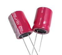 Condensateur électrolytique en aluminium 2 pièces 16 V 25 V 50 V 35 V 5600 U 6800 U 2200 U 4700 U 3300 UF(50v3300uf18x35)