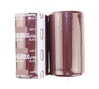 Condensateur électrolytique en aluminium, 25V, 35V, 50V, 63V, 100V, 200V, 220V, 250V, 400V, 450V, 100UF, 220UF, 1000UF, 6800UF, 10000UF, 15000UF, 47000UF(63V5600UF 25x45 2P)