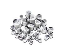 Condensateur électrolytique en aluminium, 5x5.4MM, 10 pièces, 2.2UF/3.3UF/4.7UF/10UF/22UF/33UF/47UF/100UF, 6.3V/10V/16V/25V/50V/100V(3.3UF 100V)