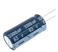 Condensateur électrolytique en aluminium 6,3 V 10 V 16 V 25 V 35 V 50 V 63 V 100 V 400 V 450 V 47 µF 100 µF 220 µF 330 µF 470 µF 680 µF 1000 µF 1500 µF 20%(50V 2200UF 5PCS)