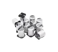 Condensateur électrolytique en aluminium 6.3x7.7MM, 100UF/220UF/330UF/470UF, 6.3V/10V/16V/25V/35V, 10 pièces(35V 100UF)