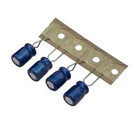 Condensateur Elko 20x radial 100µF 50V | Condensateur électrolytique jusqu'à 85°C | 100uF Electrolytic Capacitor from Elna