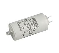 Condensateur Moteur Permanent en Polypropylène 12uF 450V avec Cosse Faston Double 6.3MM et Vis M8