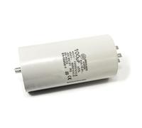 CONDENSATEUR PERMANENT 100 µF - Ø60x120mm - connexion à cosses - fabriqué en Europe