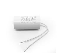 Condensateur Permanent 6,3µF, pour Moteur Électrique et Pompe, 30 x 55 mm, avec Câbles 100 mm, Fabriqué en Italie