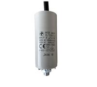 Condensateur permanent 8µF à câble - Ø30x68 mm - fabriqué en europe