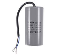 Condensateur SOURCING MAP CBB60 70uF 450V AC 2 Fils 50/60Hz Cylindre 123x60mm avec borne pour Compresseur Pompe Moteur