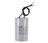 Condensateur SOURCING MAP CBB60 Marche Condensateur 22uF 450V AC 2 Fils 50/60Hz Cylindre 72x42mm pour Air Compresseur Moteur