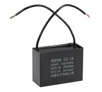 Condensateur SOURCING MAP CBB61 12uF 500V AC 2 Fils Polypropylène 58x25x42mm pour Générateur Moteur Pompe à Eau