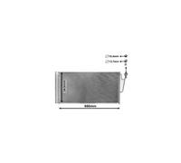 Condenseur de climatisation avec bouteille Mini Paceman R61 depuis 2012 - 64539239920 / 9239920 / 64536941084 / 6941084