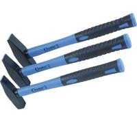 Condor marteaux de serrurier 300 - 500 - 800 g, manche en fibre de verre, set de 3 pièces 100-02698