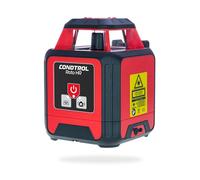 CONDTROL - Laser Rotatif ROTO HR Rouge - Niveau Portée avec Cellule 500m - Faisceau Rouge Point d'Aplomb - Bluetooth - Garantie 2+1 Ans - Livré avec Accessoires
