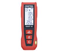 CONDTROL - Télémètre SMART40 - Portée 0,05 à 40 Mètres - Mesure Précise - Laser Rouge - Protection IP54 - Écran LCD - Garantie 2 Ans - Livré avec Accessoires