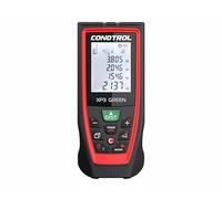 CONDTROL - Télémètre XP3 Green - Portée 0,05 à 120 m - Faisceau Vert Bien Visible - Mémoire 30 Valeurs - Bluetooth - Garantie 2+1 Ans - Livré avec Accessoires