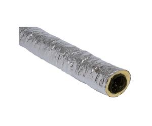 Conduit Algaine isolée épaisseur 25mm, filet de 6 mètres - Ø80