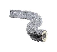 Conduit aluminium souple isolé ouate de polyester M1/M1 25 mm Ø250 mm L 10 m - CASOP2525010M1