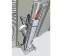 Conduit de cheminée inox double paroi - Kit extérieur Raab DW-Alkon - Ø180 mm