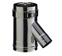 Conduit droit prise air 135° 80/130 PGI EDPA135 80 PGI POUJOULAT - 37080789
