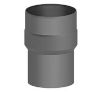 Conduit poêle à bois - Agrandissement de conduit - gris - Tecnovis TEC-Stahl Erweiterung 130 - 150