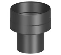 Conduit poêle à bois - Agrandissement de conduit - noir - Tecnovis TEC-Stahl Augmentation 130 - 200