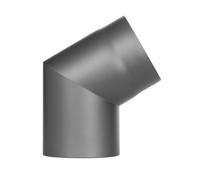 Conduit poêle à bois - Coude fixe 60° - gris - Tecnovis TEC-Stahl Ø 150 mm
