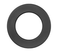Conduit poêle à bois - double paroi - Rosace murale jusqu’à 55 mm noir - Tecnovis TEC-Protect 150mm