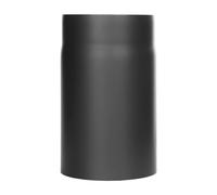 Conduit poêle à bois - Elément droit 250 mm - noir - Tecnovis TEC-Stahl 180 mm