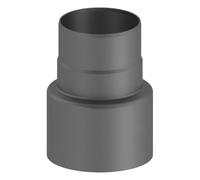 Conduit poêle à bois - Réduction de conduit - gris - Tecnovis TEC-Stahl Reduzierung 150 - 120