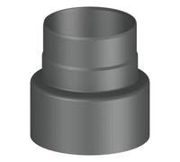 Conduit poêle à bois - Réduction de conduit - gris - Tecnovis TEC-Stahl Reduzierung 180 - 150
