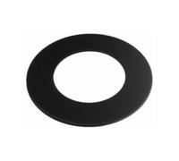 Conduit poele à bois - Rosace 60 mm - noir - Reuter Ferrum 150 mm