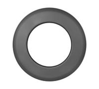 Conduit poêle à bois - Rosace de finition 55 mm - noir - Tecnovis TEC-Stahl 200 mm
