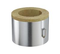 Conduit pour poele a pellets coquille isolante plafond 80-130