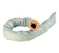 Conduit souple calorifugé aluminium Type T CR 50 - Longueur 6m - Diamètre 80mm ATLANTIC