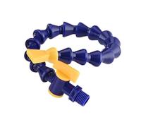 Conduite de liquide de refroidissement Tuyau de refroidissement CNC G1/4 G3/8 G1/2, filetage de fraiseuse de tour, buse réglable(G1-2-400mm)