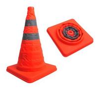 Cône de signalisation, pliable