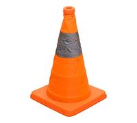 STIER Cône de signalisation pliable STIER, 420 mm, 1 bande, 5 pièces Quantité:1