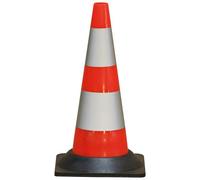 CONE PLASTIQUE FLUO 50CM RETRO CLASSE 2 1,850KG TALIAPLAST - 520801