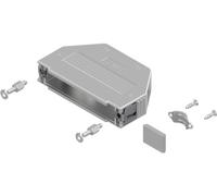 Conec SnapLock 16-003230E Capot SUB-D Nombre de pôles: 37 plastique, métallisé 90 °, 180 ° 1 pc(s)