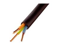 CONECTICPLUS Bobine de câble électrique rigide 3x2.5 mm_ R2V 100 mètres noire