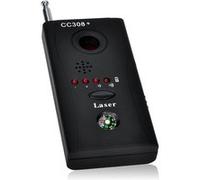 CONECTICPLUS Détecteur de caméras espions, micros espions, traceurs gps 2.4ghz Noir G